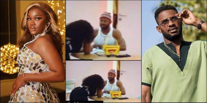 Cross freezes as Ceec confronts him for gossiping and speaking ill of her (Video)