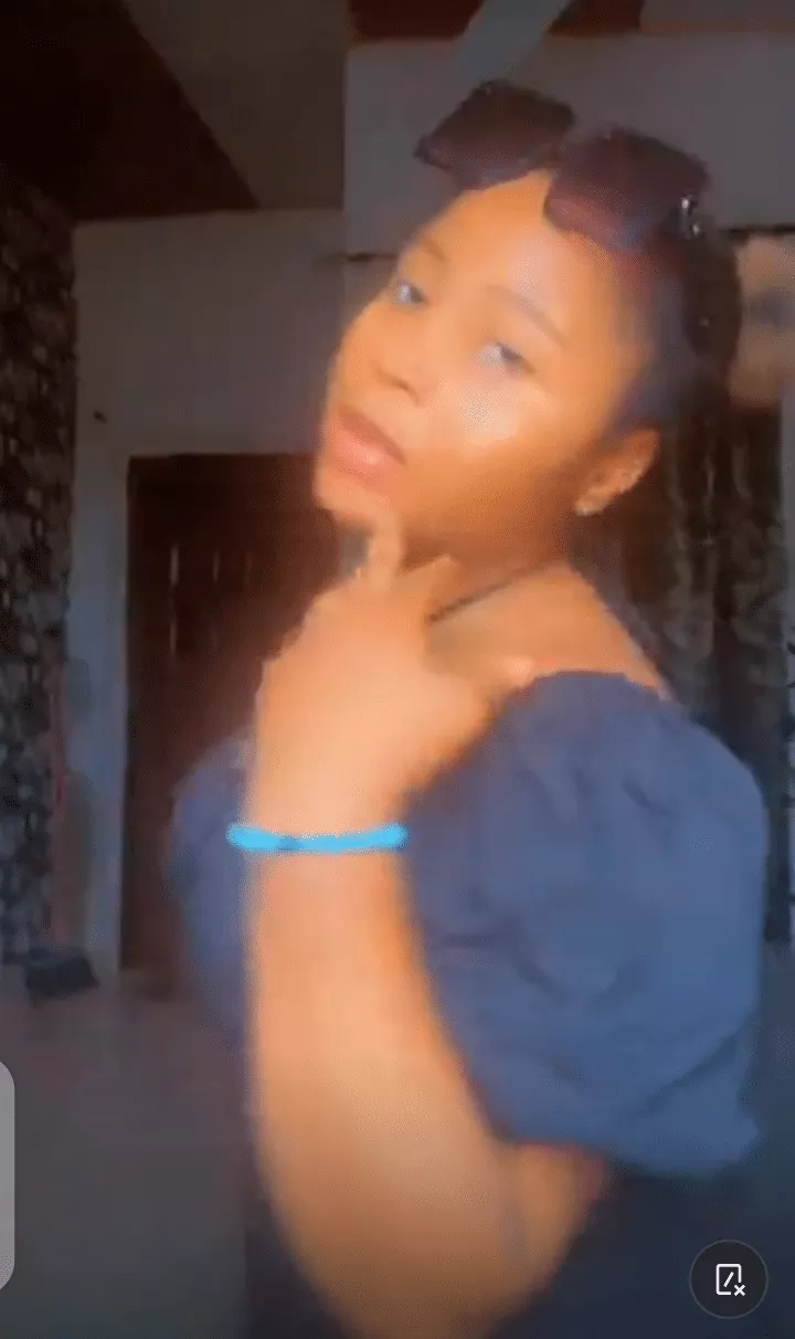 'If I don't see a man who loves me more than my dad, I will remain single' - Nigerian lady says as dad shows up at her school with gallons of water (Video)