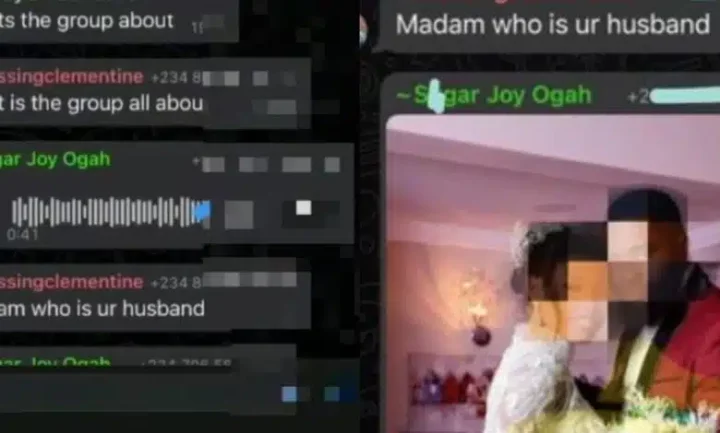 Woman adds husband's side chics to WhatsApp group to dish out stern warning (Audio)