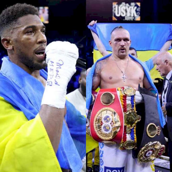 Oleksandr Usyk brands Anthony Joshua a 'poor fool' and likens him to 'a little boy' in brutal assessment of his reaction after their rematch