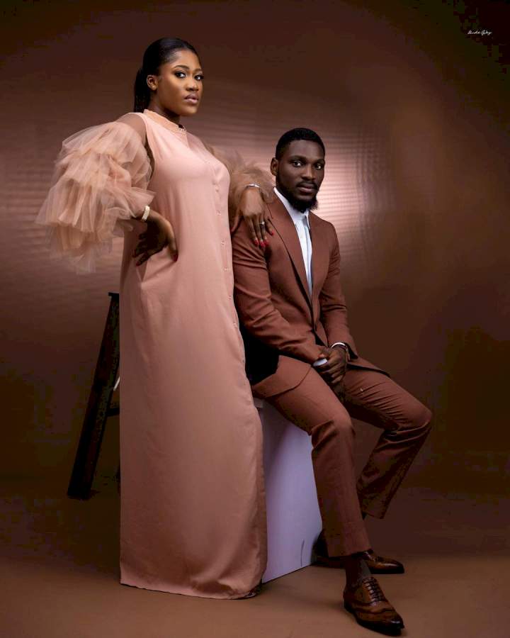 ''I prayed and you came'' Tobi Bakre, gushes over his bride-to-be as he shares more pre-wedding photos