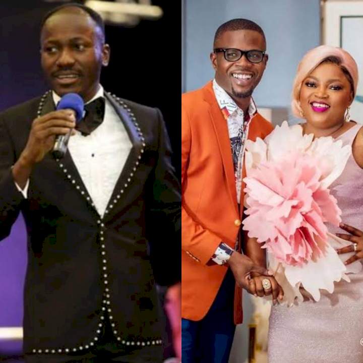 Apostle Suleman clarifies after he was accused of throwing shade at Funke Akindele and JJC Skillz with his 'break up' tweet