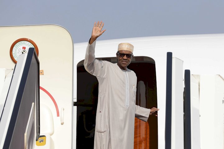 Buhari goes to UK for medical check-up