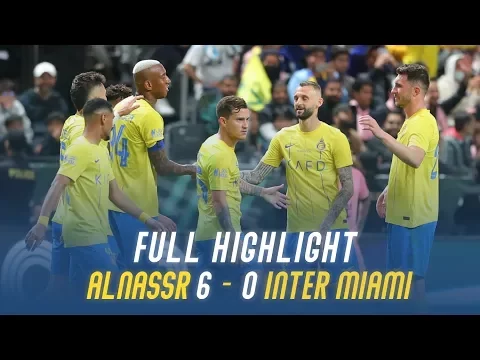 Al Nassr FC 6 - 0 Inter Miami CF (Feb-01-2024) Club Friendlies Highlights