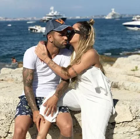 Gabigol and Rafaella Santos