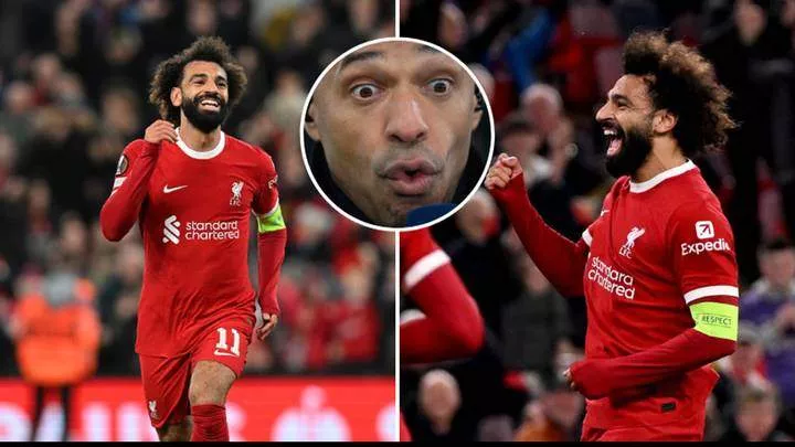 Mo Salah broke 17-year Thierry Henry record in Liverpool's win over Toulouse