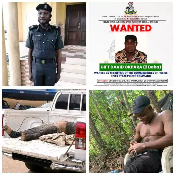 Slain Rivers DPO: Corpse of wanted prime suspect, 2Baba arrives police headquarters