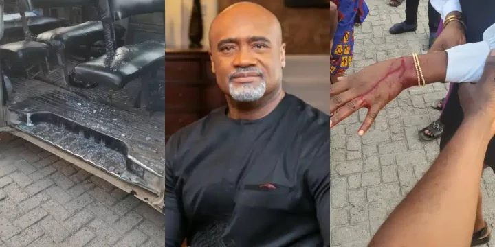 Pastor Paul Adefarasin accused of smashing bus' window after the driver hit his car, resulting in passenger injury