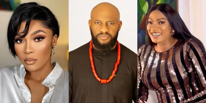 "Change the IG surname, build your own identity" - Yomi Casual's wife advises May Edochie