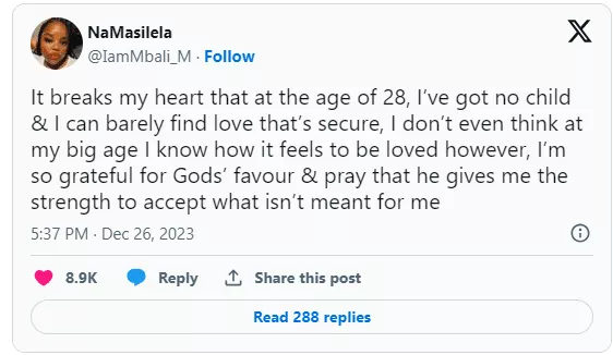 'At 28, single and childless' - Lady cries out over inability to find love and start a family