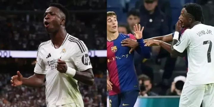 El Clasico: Vinicius junior responds to Gavi's taunt with Ballon d'Or reminder