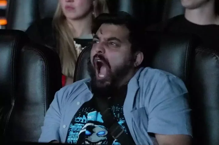 One of the horrified reactions to the film (Signature Entertainment)