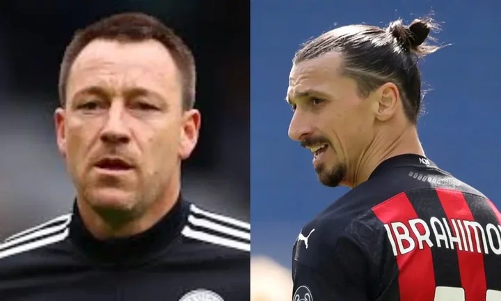 Chelsea: You didn't want to be on bench - Terry fires back at Ibrahimovic