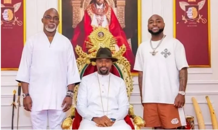 Patrick Doyle criticises Davido over outfit to Olu of Warri's palace