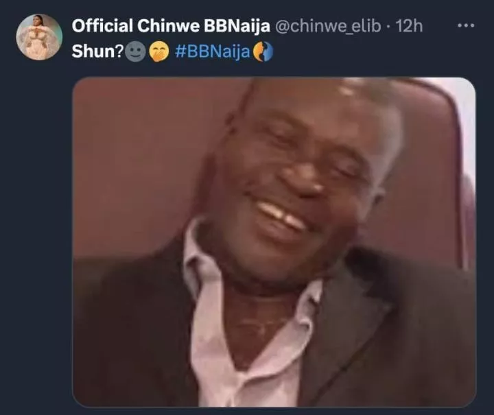 BBNaija S9: Chinwe reacts to Shaun's eviction