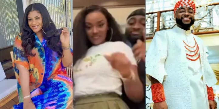 Nkechi Blessing leaks heartwarming chat with Davido, netizens react