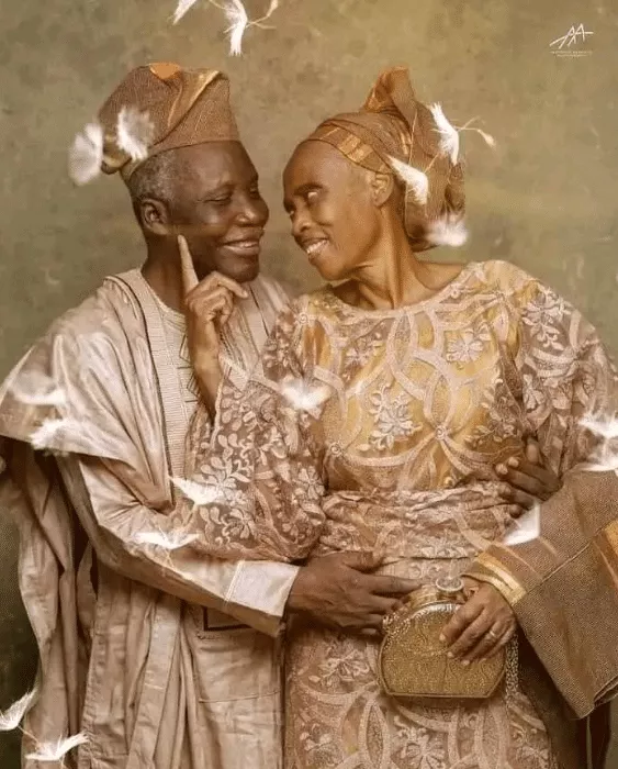 Nigerian couple celebrates 50th wedding anniversary in style