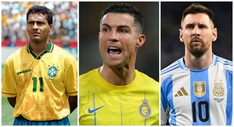 We must celebrate him - Brazil legend Romario settles Ronaldo vs Messi GOAT debate