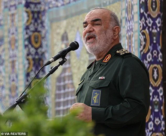 Iranian state media has confirmed the death of Hossein Salami, the commander in chief of the Revolutionary Guard Corps