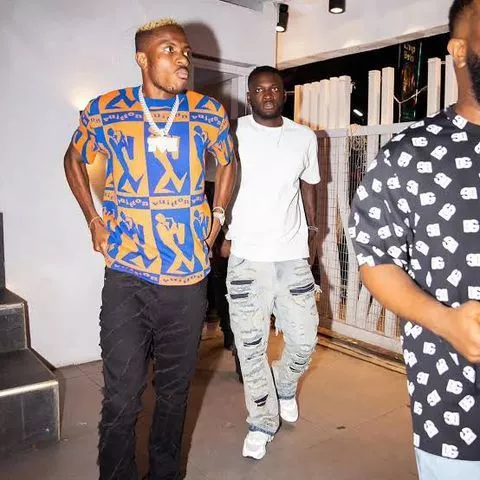 Victor Osimhen dubs Super Eagles teammate Boniface with new nickname after watching his video