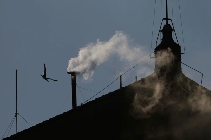 White smoke rises from Vatican as cardinals agree on Pope Francis' successor White smoke rises from Vatican as cardinals agree on Pope Francis' successor