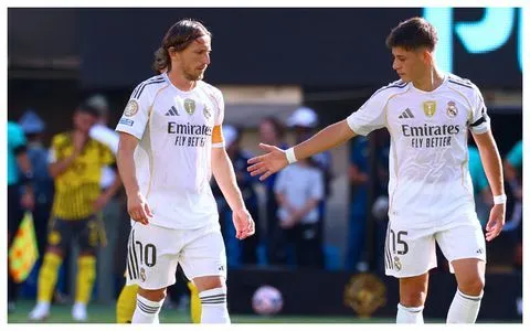 Modric's Touching Gesture: Real Madrid legend hands rising star Arda Güler legendary number