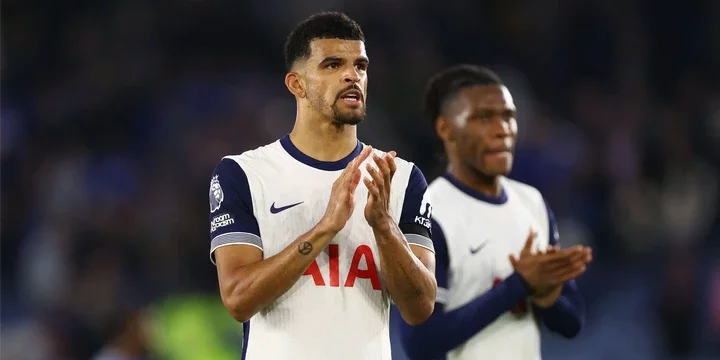 Tottenham striker Dominic Solanke