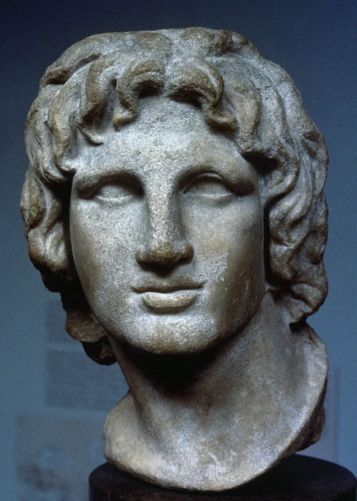 A marble Alexander the Great, King of Madedon