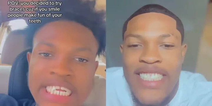 Nigerian man reveals how well braces transformed his look