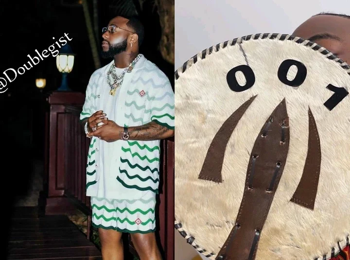 Davido Acquires a Customized Handfan