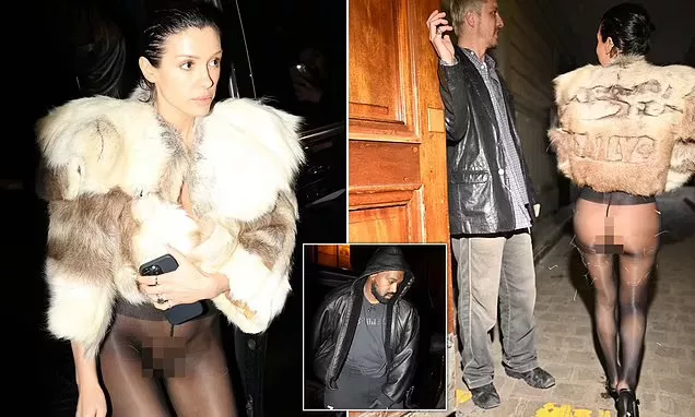 Bianca Censori faces jail for breaking French decency laws after she ditched her underwear for dinner date with husband Kanye West in France