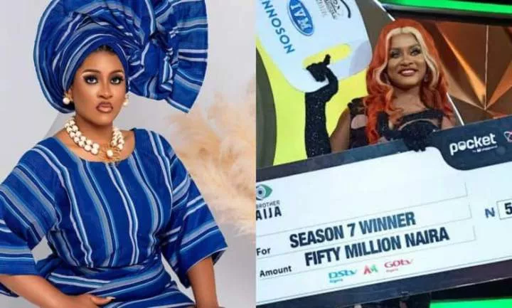 'Winner of season 7 no see all her prizes and money' - Phyna subtly calls out BBNaija