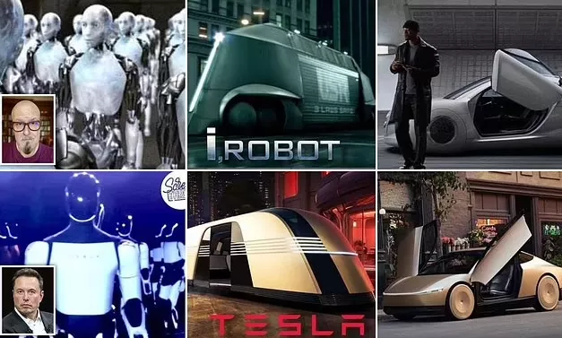 "Hey Elon, can I have my designs back please?" I, Robot director accuses Elon Musk of taking his ideas for new Tesla Robot, Van and more