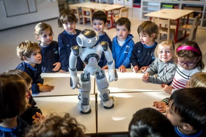 Swiss school turns to robot for teaching nursery pupils