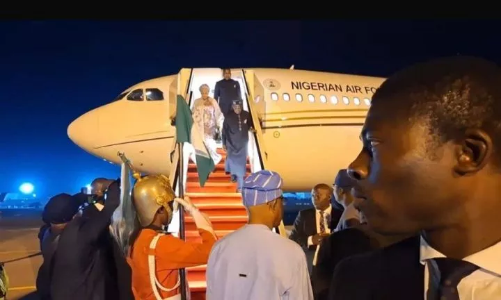 President Tinubu returns to Nigeria after G20 Leaders' Summit in Brazil [VIDEO]