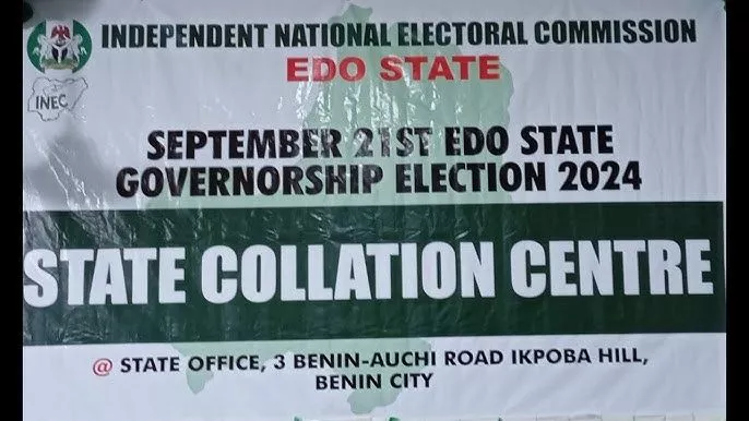 #EdoDecides2024: Why I visited INEC collation center - Obaseki