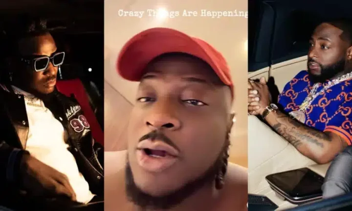 "I just wake up hear say my guy don buy private jet" - Peruzzi shocked at Davido's recent purchase