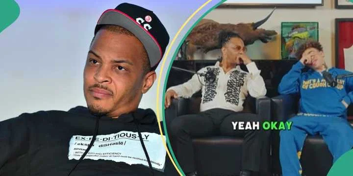 Rapper T.I.'s Facial Expression After His Son Couldn't Spell 'Tomorrow' Trends, Nigerians React