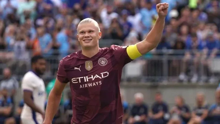 Haaland's Hat-Trick Helps Man City Thrash Chelsea in Pre-Season Friendly