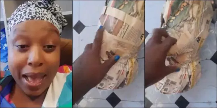 Lady finally unwraps 2013 wedding gift from friend who stopped talking to her