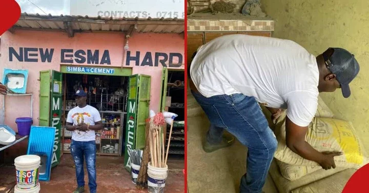 Lucky man who won over N139m bet returns to his normal work, photos emerge.