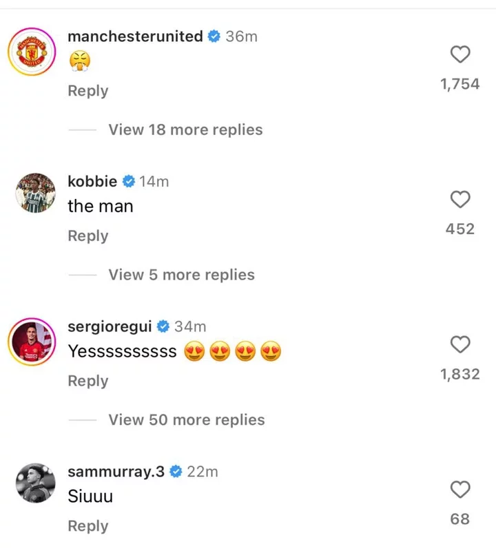 Alejandro Garnacho sends four-word message after Manchester United win, Kobbie Mainoo responds
