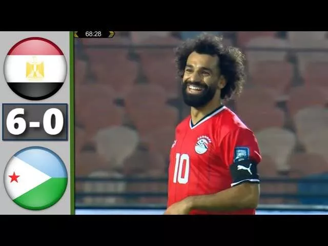 Egypt 6 - 0 Djibouti (Nov-16-2023) CAF Qualification Highlights