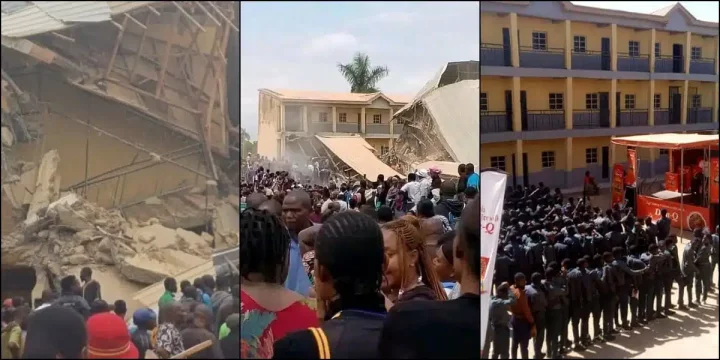 Tragedy in Jos as school building collapses on students writing exams