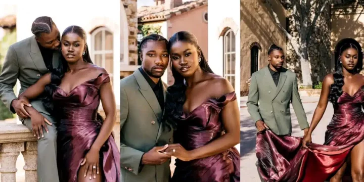 Noah Lyles and Junelle Bromfield release pre-wedding photos