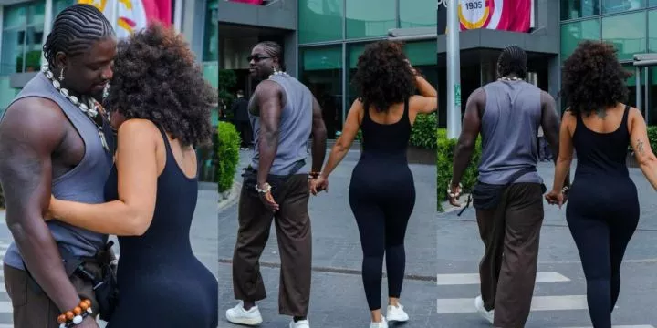 Verydarkman steps out with mystery woman in Turkey