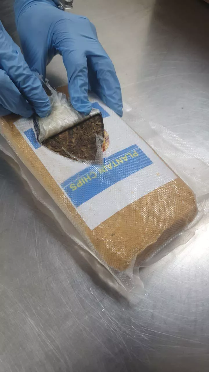 NDLEA Seizes Drugs Hidden In Plantain Chip Packages (Video)