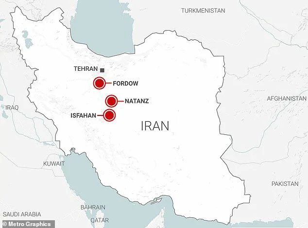 The US strikes included 14 bunker-buster bombs, more than two dozen Tomahawk missiles and over 125 military aircraft, which targeted three critical sites