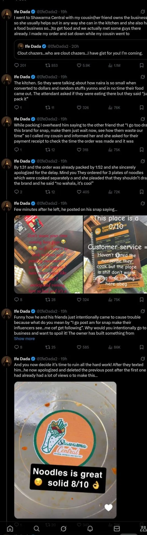 Lady exposes man who shared false story to ruin vendor's business over 21-minute wait