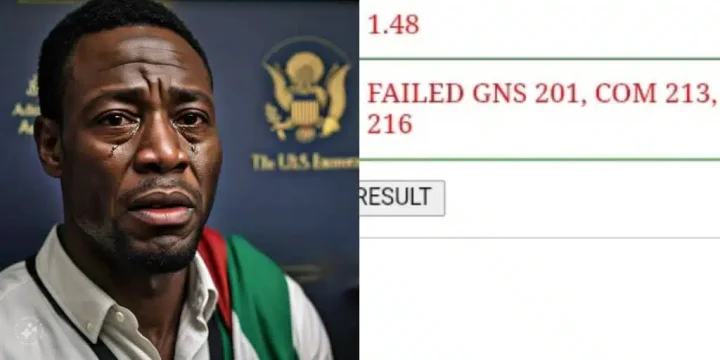 Man opens up on poor start in higher institution with 3 carry over and 1.48 CGPA